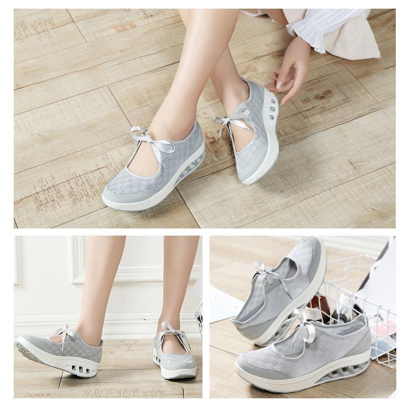 Women Spring Shoes Slip On Platform