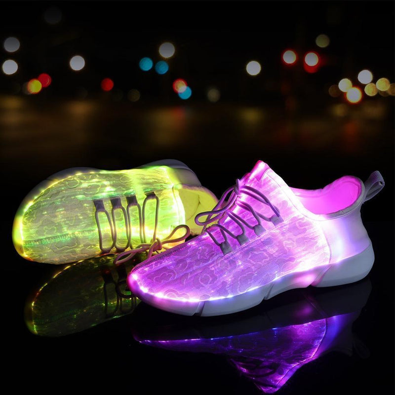 LED Shining Shoes Cool Sneakers with USB charging