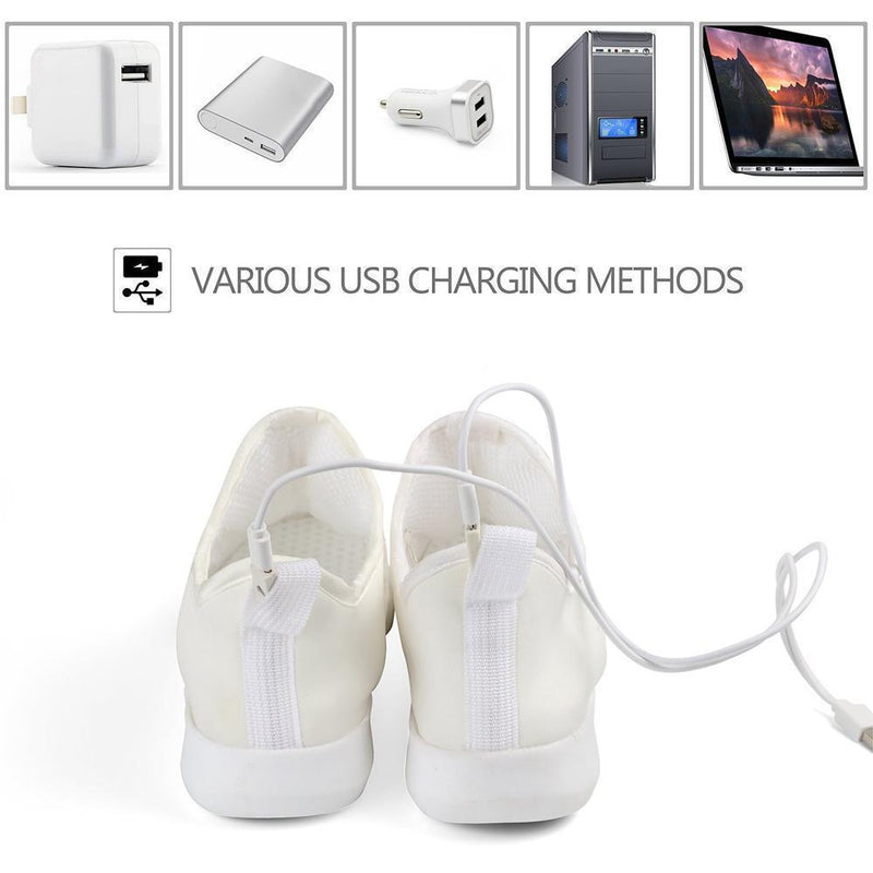 LED Shining Shoes Cool Sneakers with USB charging