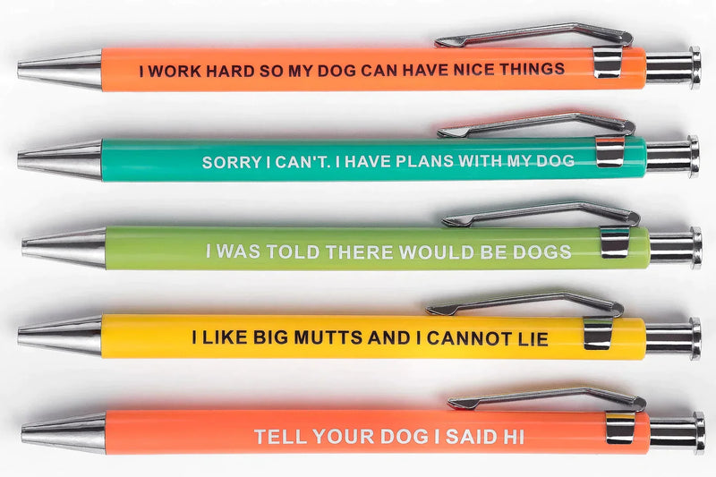 Funny Dog/Cat People Pens, A snarky gag gift for pet owners