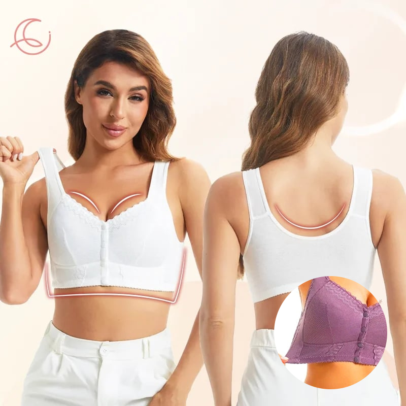 Front Closure Breathable Bra