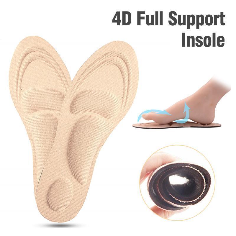 4D Insole Comforter-Reduce Shock And Pressure-1 Pair