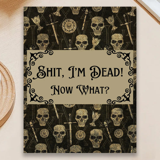 🎃 Halloween Gift: Fuck I'm Dead, End Of Life Planner