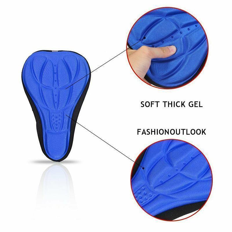 3D Silicone Soft Bike Seat Saddle Cover