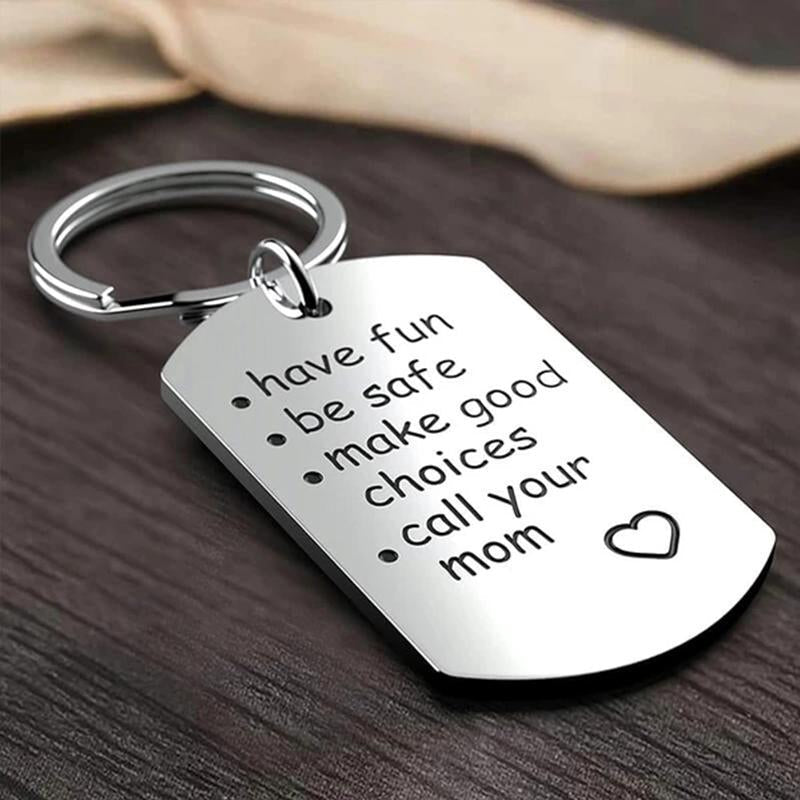 Gifts For Boys Girls Stainless Steel Keychain