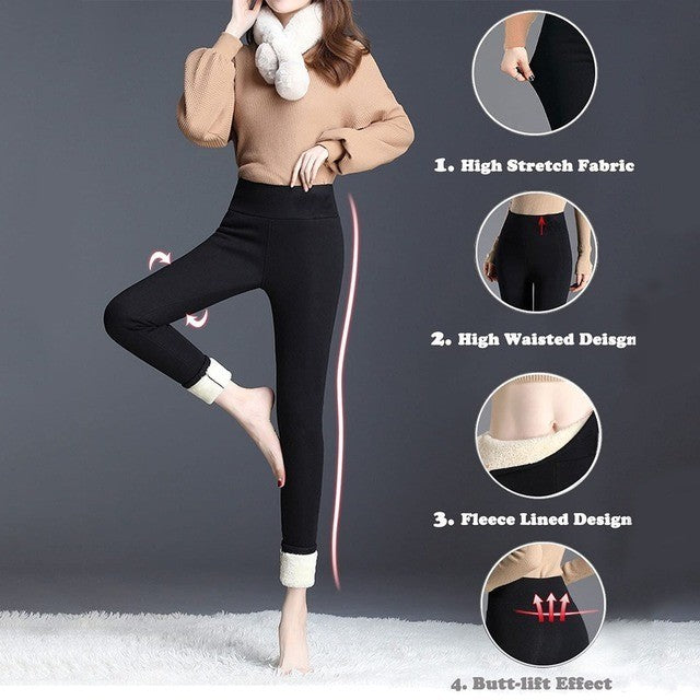 Women's Winter Leggings Plus