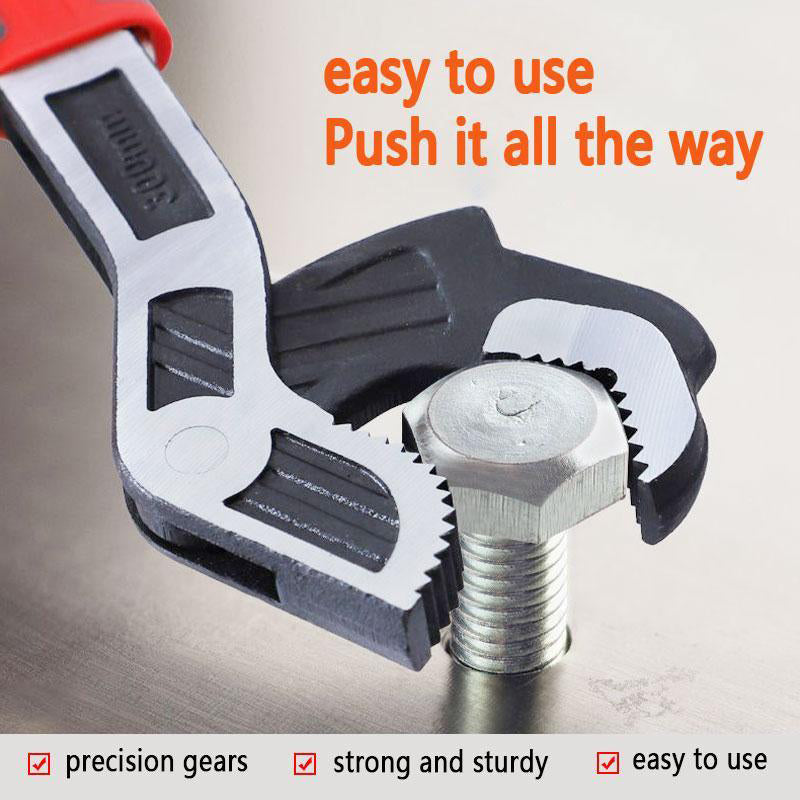 Multifunctional Self-Locking Adjustable Wrench