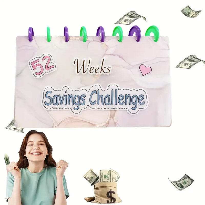 📒 Savings Binder l 52 Week Savings Challenge