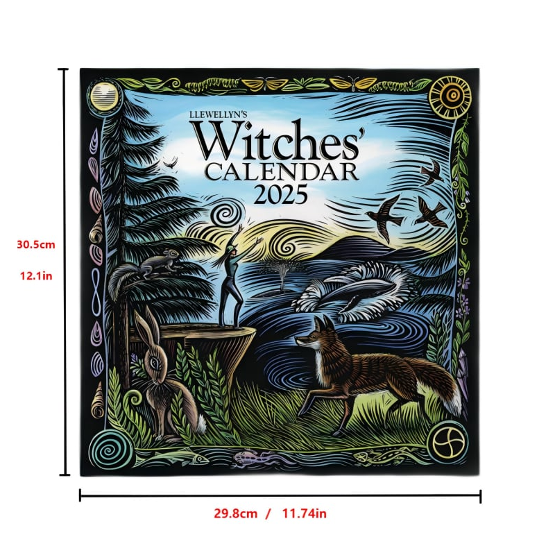 2025 Witches Calendar | Single or Bundle Options Available