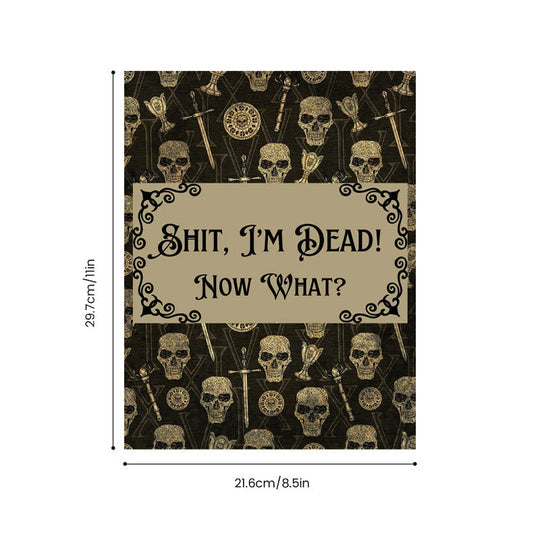 🎃 Halloween Gift: Fuck I'm Dead, End Of Life Planner