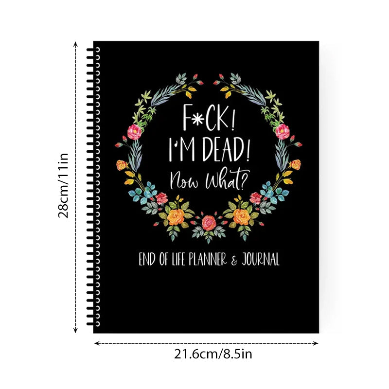 🎃 HalloweenGift: Sh*t, I’m Dead! End of Life Planner - The Ultimate Spooky Gift! 💀👻