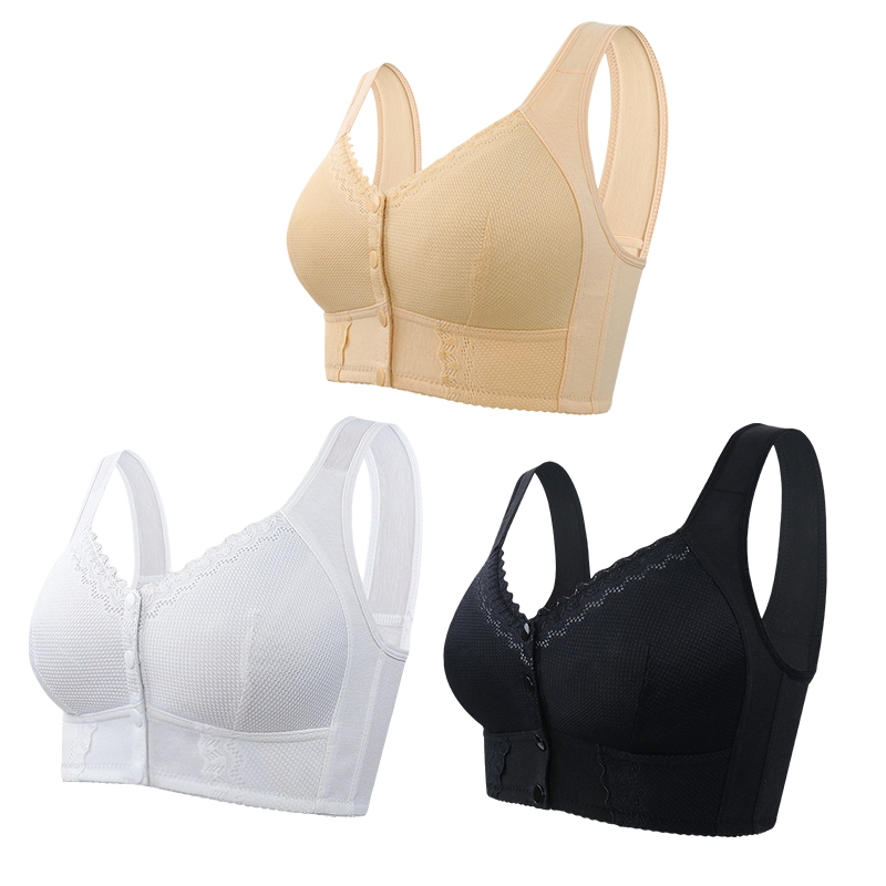 Front Closure Breathable Bra