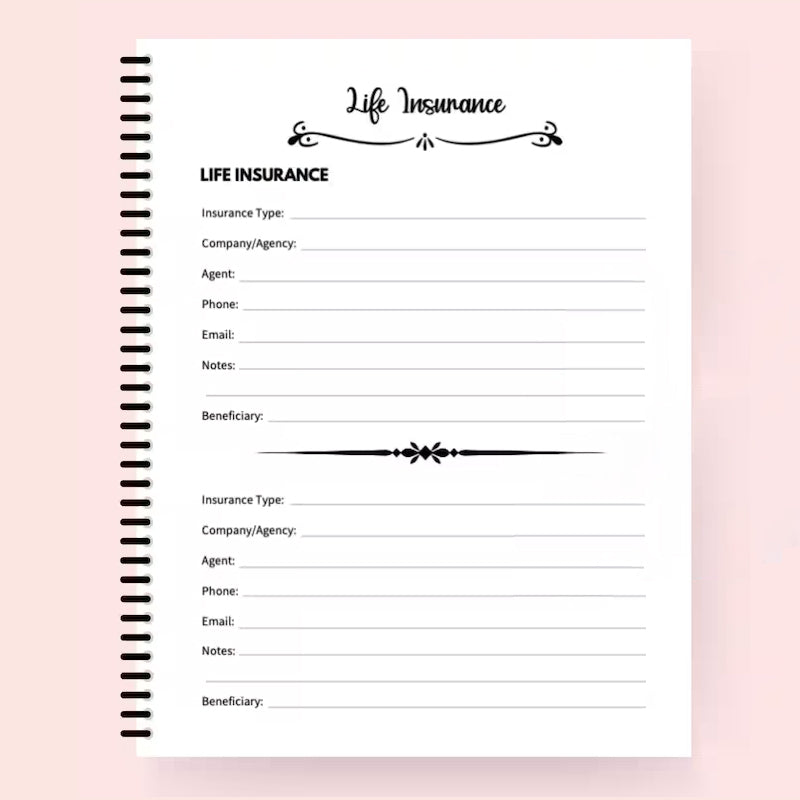 🎃 Halloween Gift: Fuck I'm Dead, End Of Life Planner