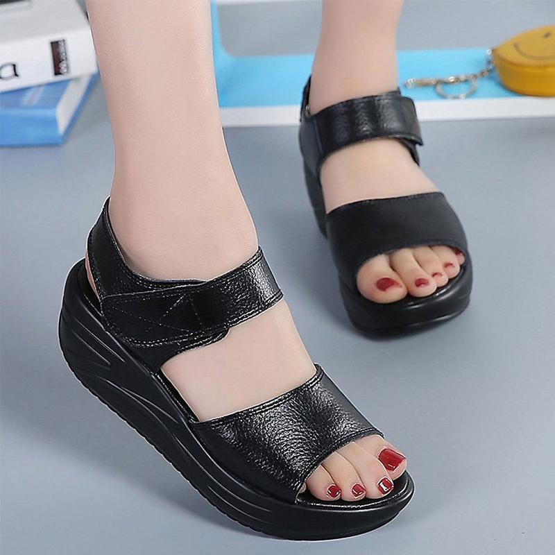 Comfortable Platform Wedge Sandal With Style