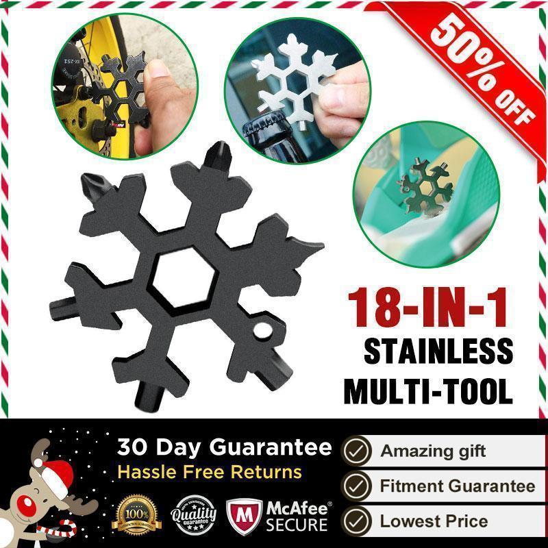 Amenitee® 18-in-1 Snowflake Multi-tool