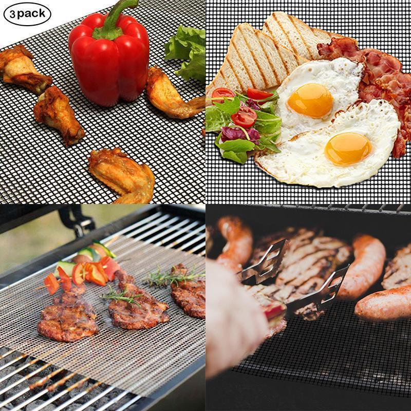 Reusable Non-stick PTFE-Fiberglass Grill Mat