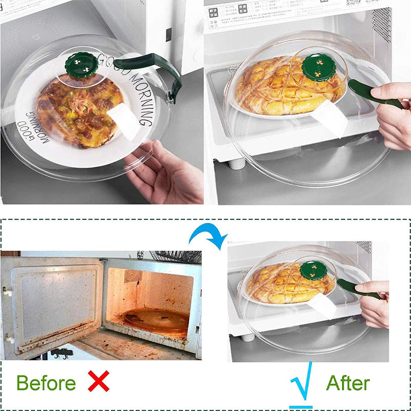 Microwave Food Splashes Cover