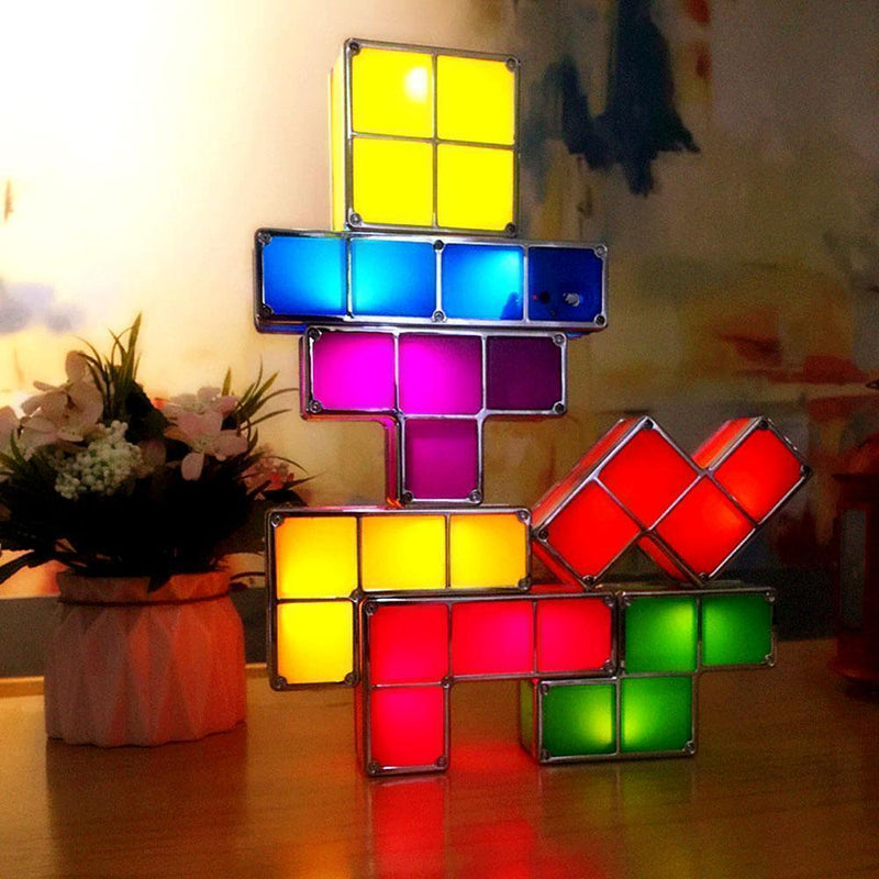 Tetris Stackable LED Night Light