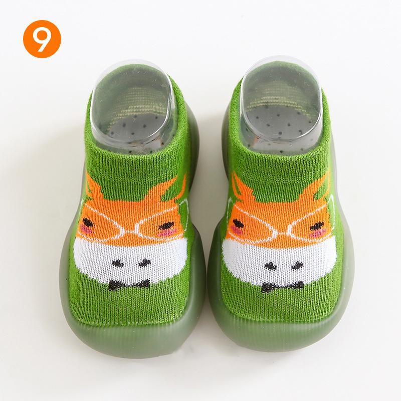 BabyFeet Adorable Animals - Non-Slip Baby Shoe-Socks