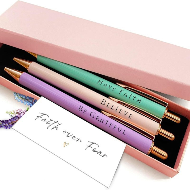 Fancy Pen Set - Thank You Gift