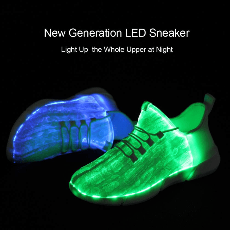 LED Shining Shoes Cool Sneakers with USB charging