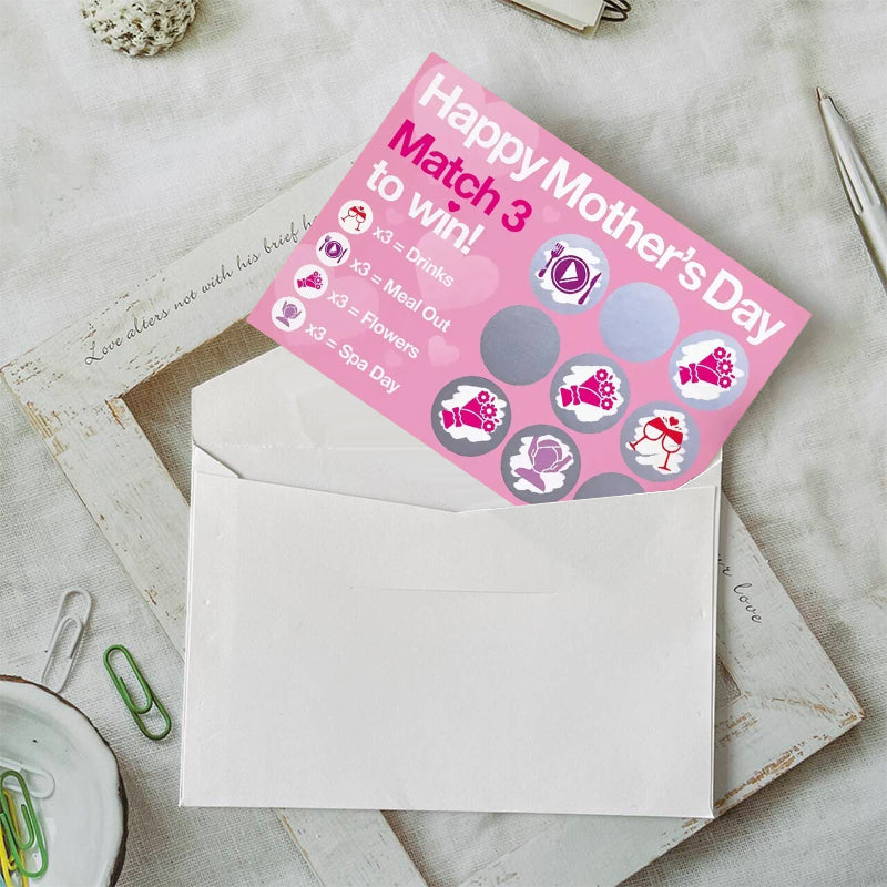 Gift Scratch Cards for Mum and Dad