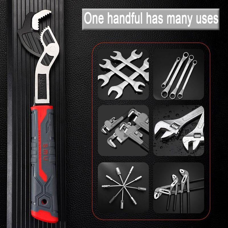 Multifunctional Self-Locking Adjustable Wrench