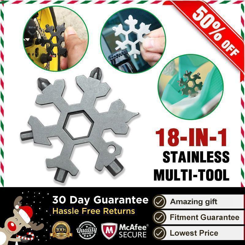 Amenitee® 18-in-1 Snowflake Multi-tool