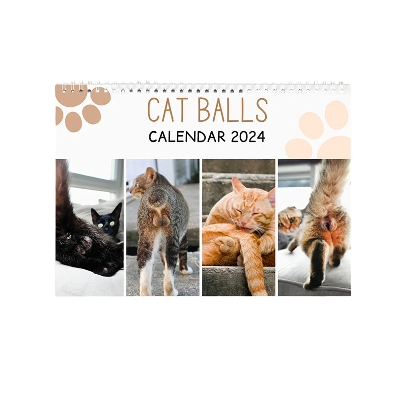 Funniest calendar of the century | Funny Cat Calendar 2024