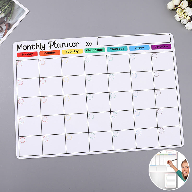 Magnetic Erasable Calendar Set